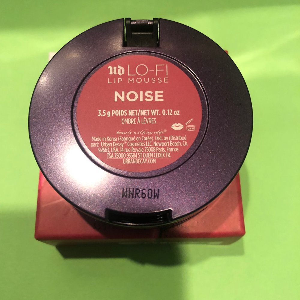 BNIB! Urban Decay Lo-Fi Lip Mousse in NOISE Discontinued! HTF! - Picture 2 of 8